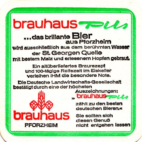 pforzheim pf-bw brauhaus quad 1b (185-das brilliante bier)